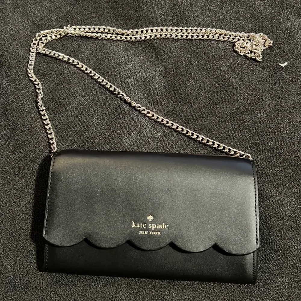 Kate Spade Black Clutch Purse